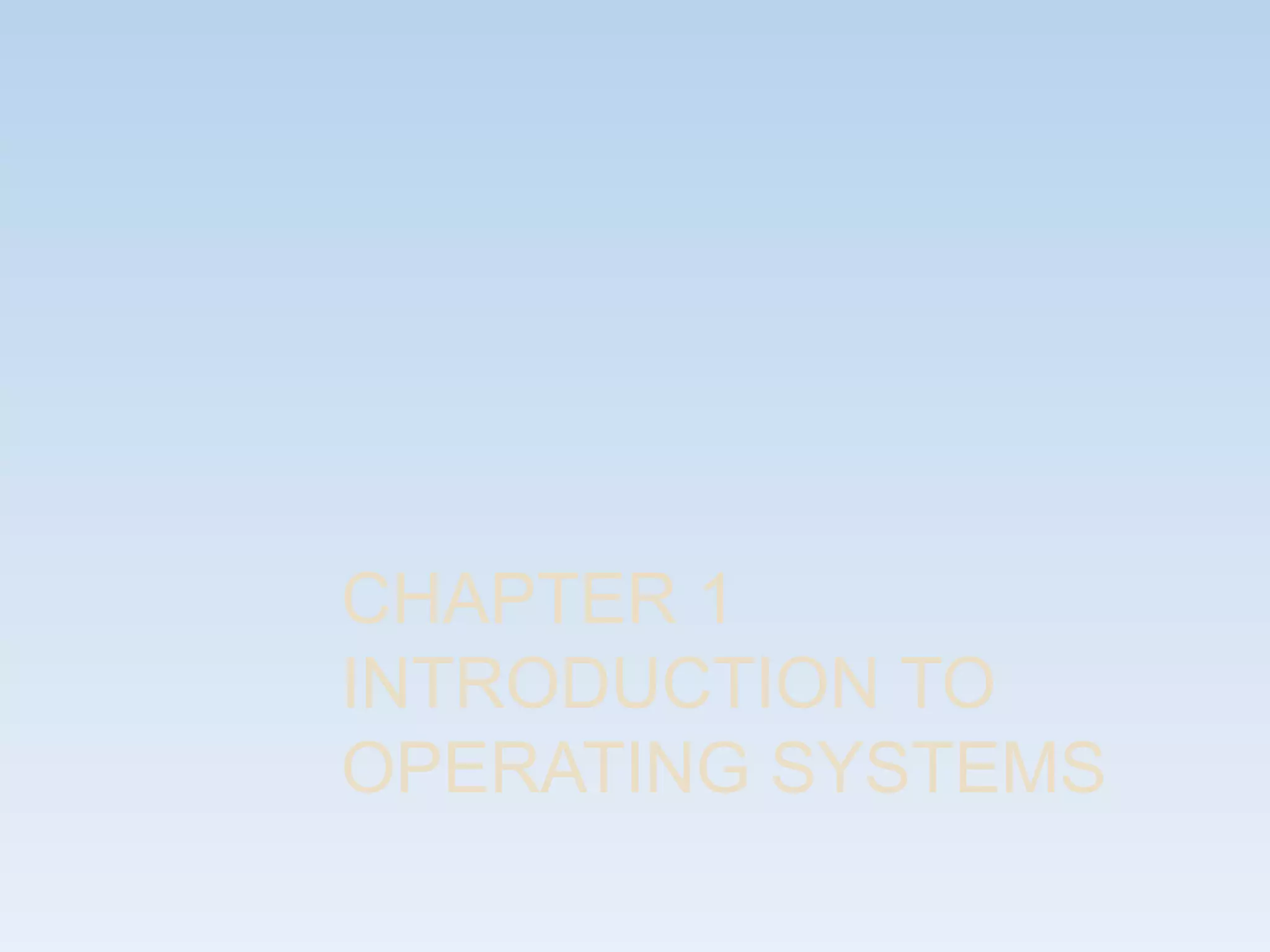 Operating systems | PPT