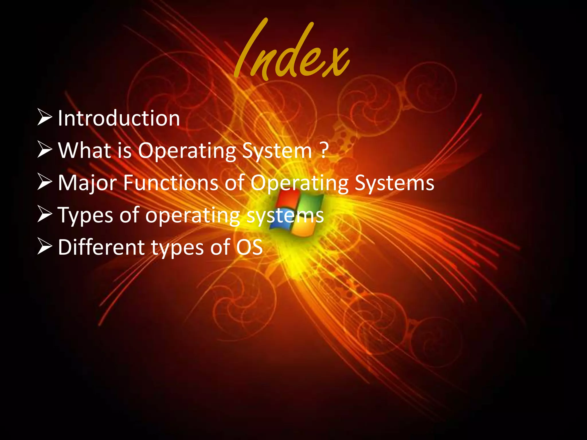 Functions Of Operating Systems | PPTX