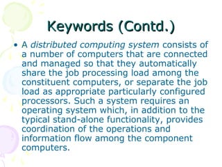Operating systems | PPT