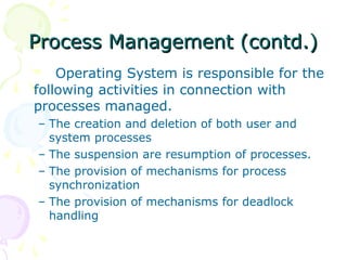 Operating systems | PPT