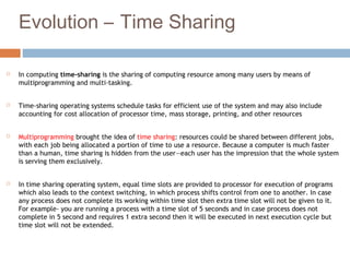 Operating systems | PPT