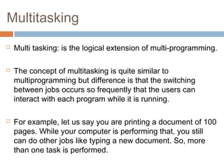 Operating systems | PPT