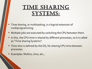 Operating systems | PPT