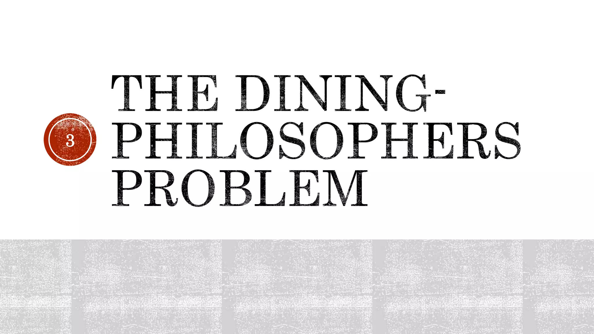 dining philosophers problem using montiors | PPTX | Operating Systems ...