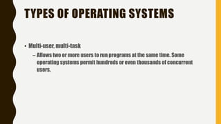 Operating systems | PPT