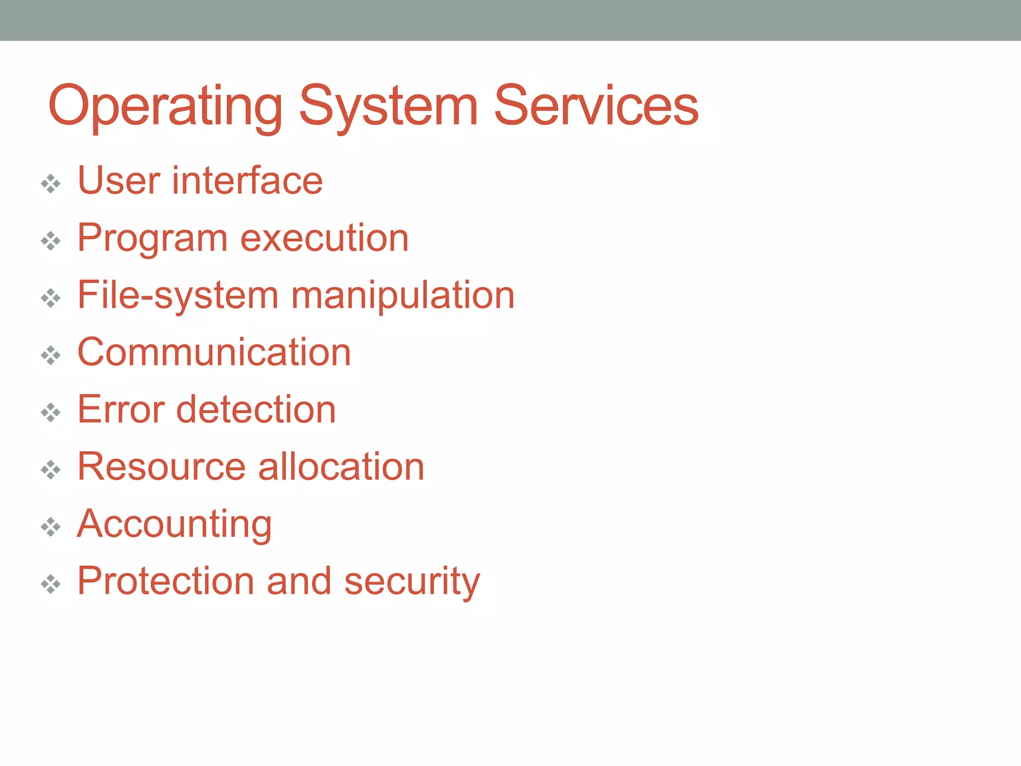 Operating systems | PPT