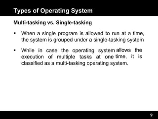 Single Task Operating System Examples Operating Systems.pptx