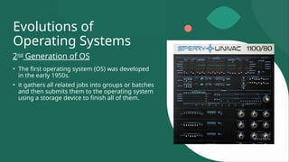 Operating Systems Bachelors in CompScience | PPTX