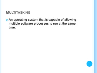 Operating systems[1] | PPTX