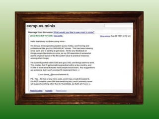 Operating Systems: A History of Linux | PPTX