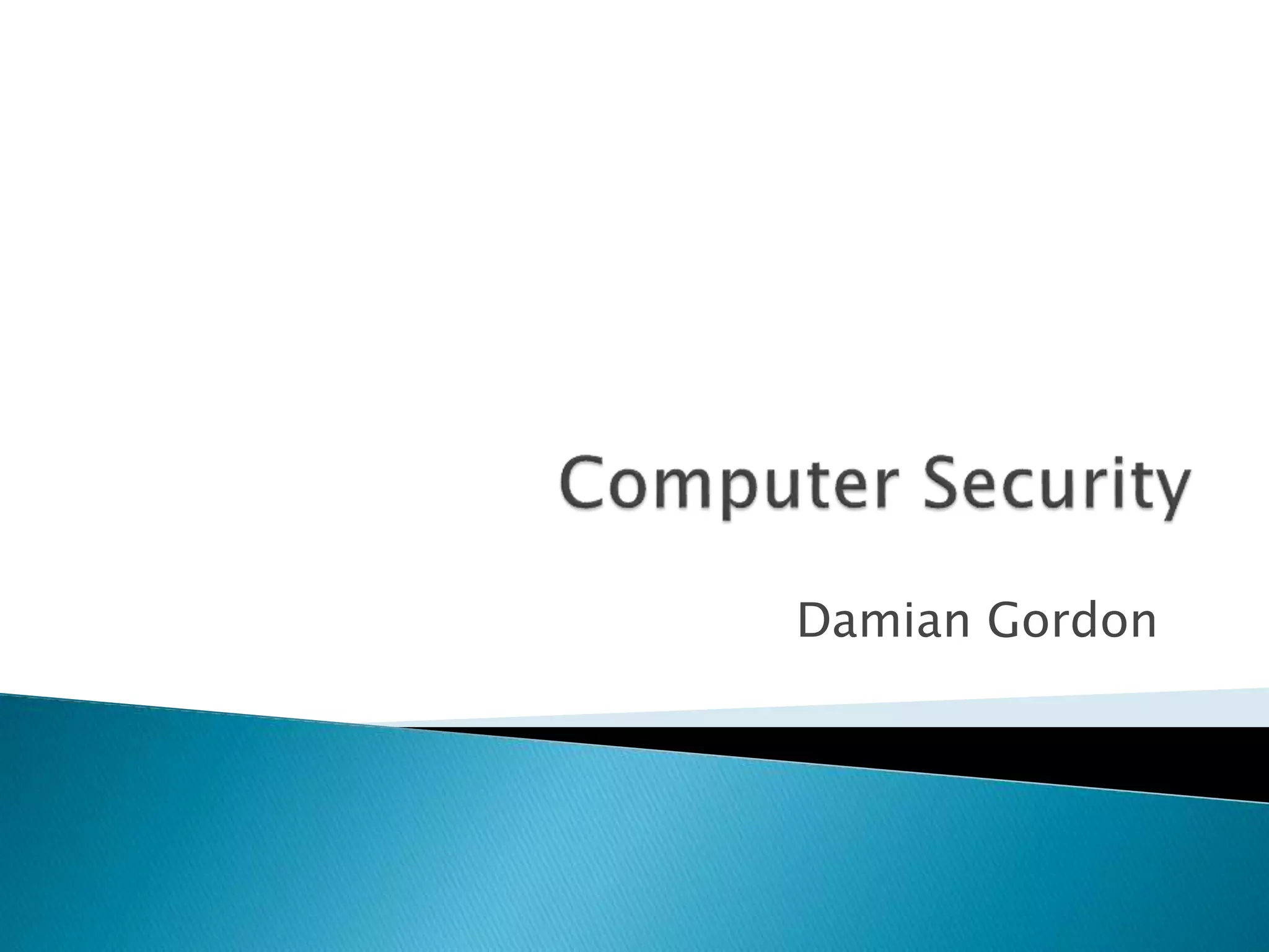 Damian Gordon
 