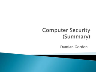 Damian Gordon
 