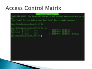 Operating Systems -  File Management