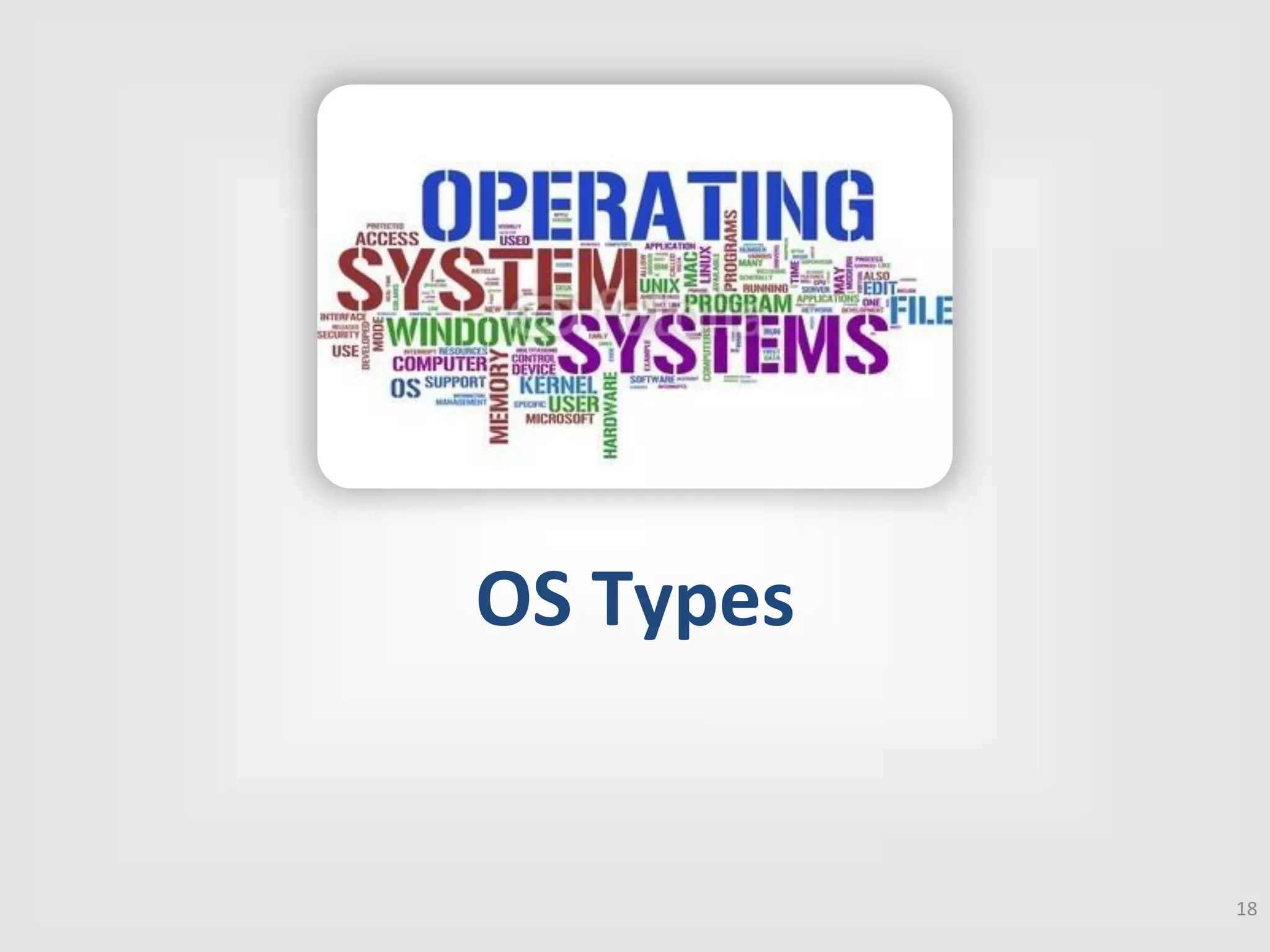 OS Types
18
 
