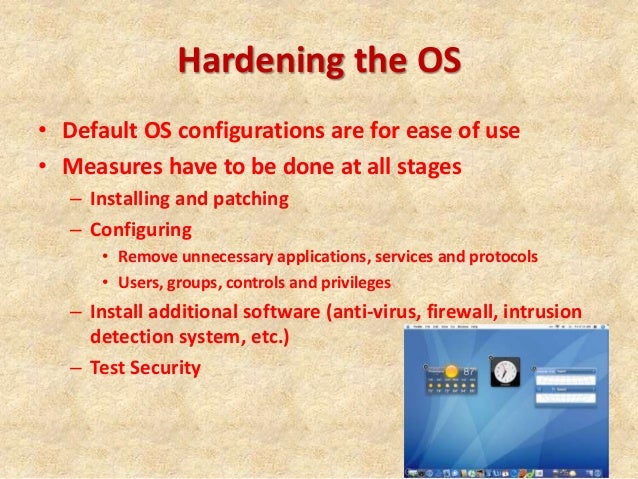 Operating system security