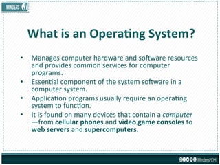 Operating systems essentials & Android OS concepts | PDF