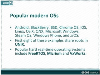 Operating systems essentials & Android OS concepts | PDF