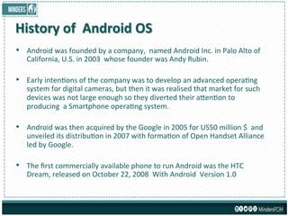 Operating systems essentials & Android OS concepts | PPT