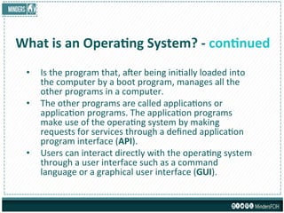 Operating systems essentials & Android OS concepts | PPT