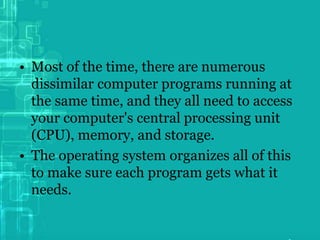 Operating Systems Its Future Pptx