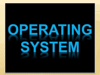 OPERATING SYSTEMS PPT (1).pptx in basic computer | PPT