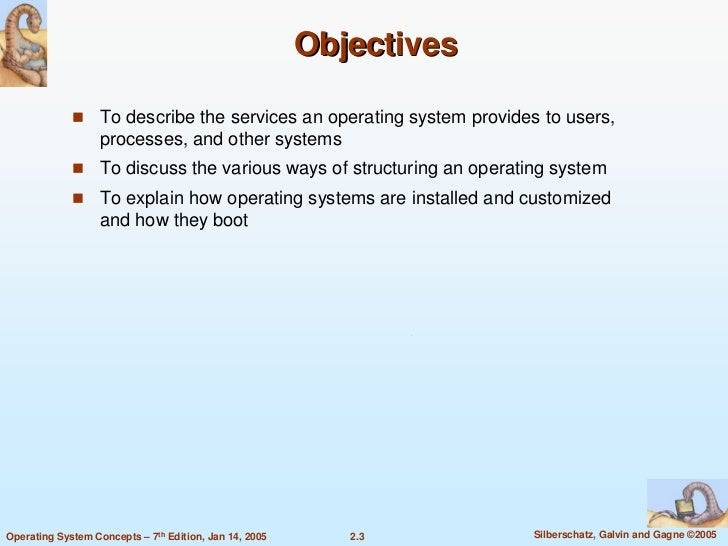 operating system concepts by silberschatz galvin gagne 7th edition pdf