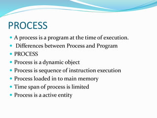 OPERATING SYSTEMS and types of operating system | PPT image.