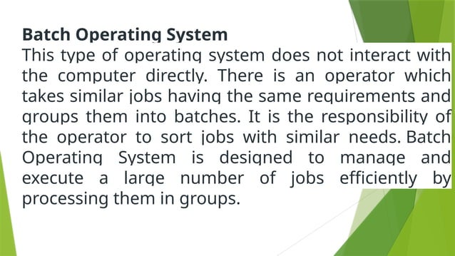 operating system computer Basic learning | PPT