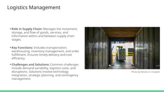 operation management, logistics and supply chain management | PDF