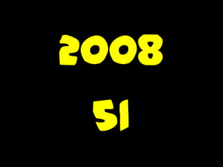 2008
 51
 