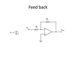 Feed back