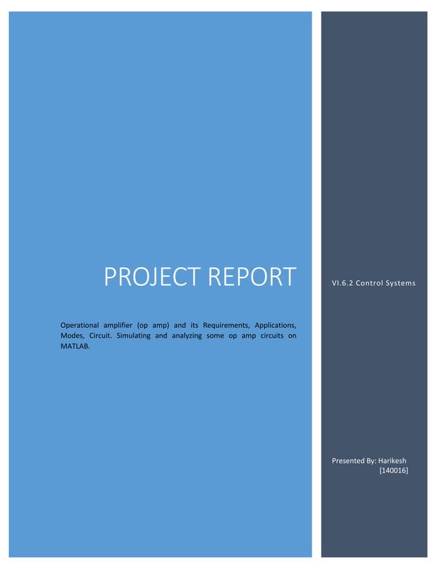 Operational Amplifiers with MATLAB PDF