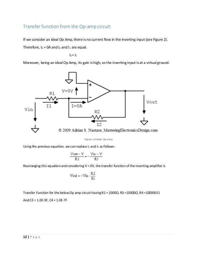 Operational Amplifiers with MATLAB