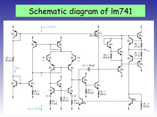 Schematic diagram of lm741
 