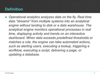 Operational Analytics | PPTX