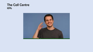 The Call Centre
KPIs
 