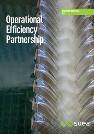 Operational
Efficiency
Partnership
municipal solutions
Water
 