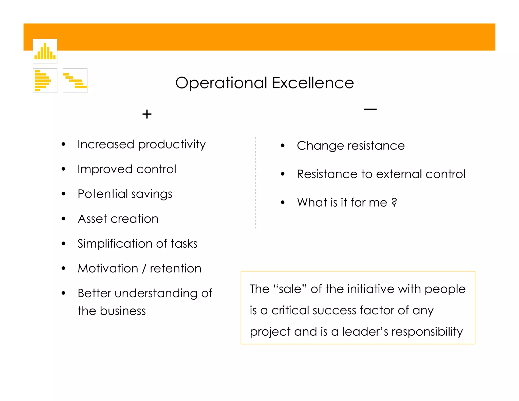 Operational Excellence
