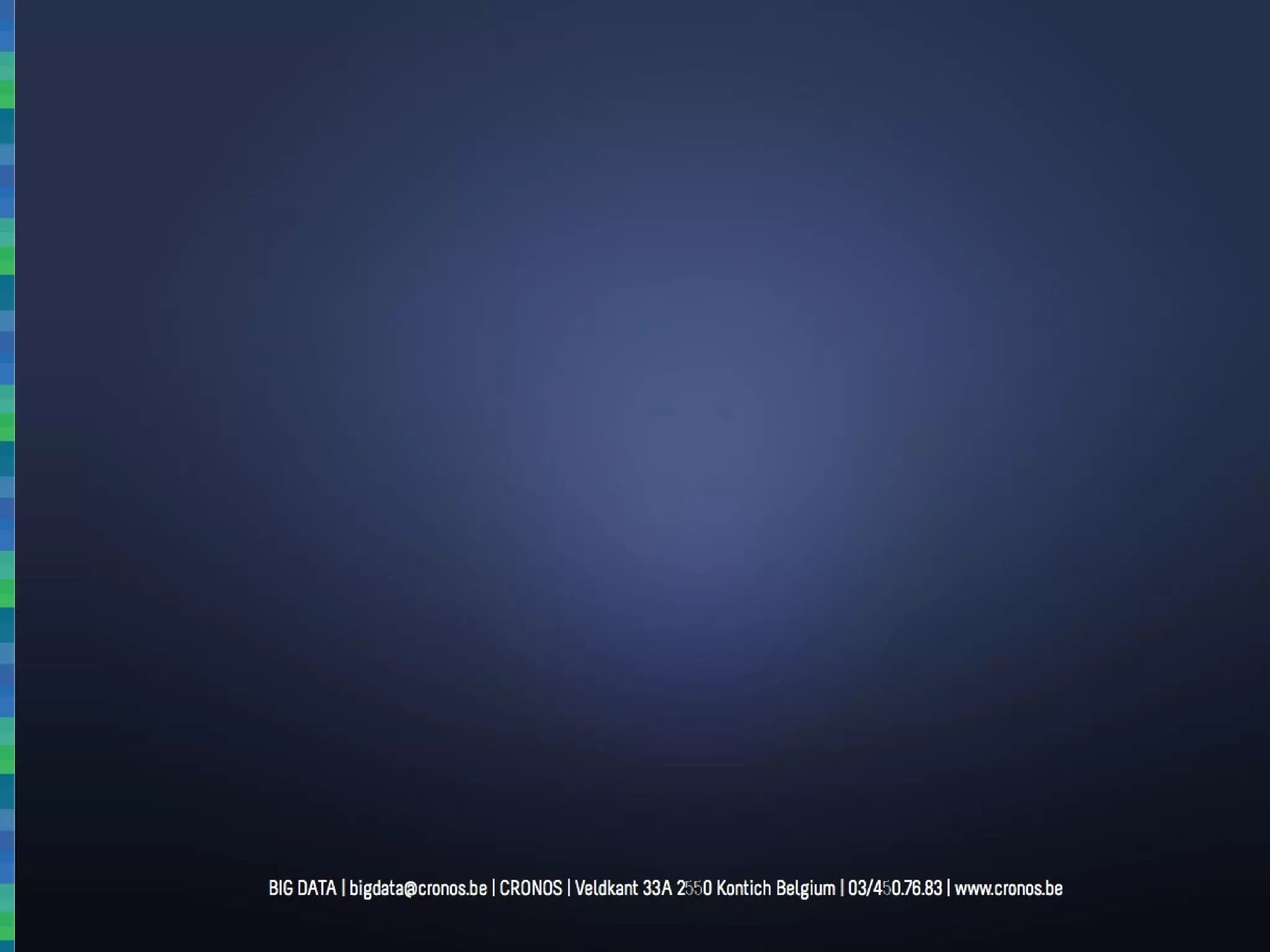 Big Data: Operational Excellence