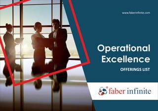 Operational excellence training brochure 