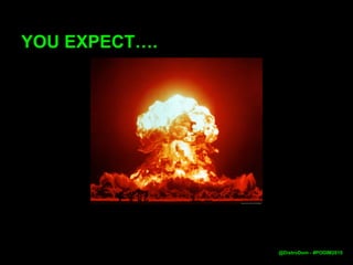 PHASE 2: DOUBLING DOWN…
WE
EXPERIMENT
LIKE CRAZY
@DistroDom
 