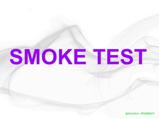 @DistroDom
IDEA
IMPACT
CONFIDENCE
EASE
“I.C.E.” SCORE YOUR IDEAS
Credit to Sean Ellis (@seanellis) - GrowthHackers.com
 