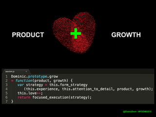 @DistroDom
WHAT DO WE ALL WANT
PHASE 1: EARLY TRACTION
PHASE 3: OPERATIONALIZING
MOAR TRACTION
 