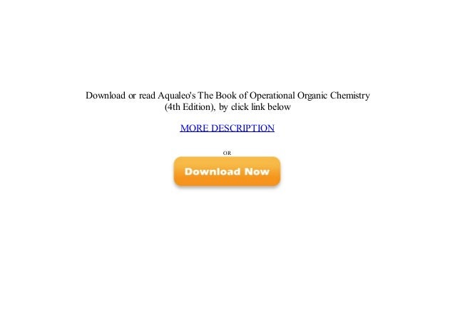 Read Operational Anic Chemistry 4th Edition John W Lehman Fu