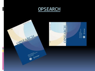 OPSEARCH
 