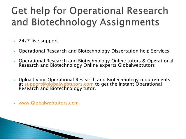 Operation research assignment