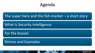 Operational Security Intelligence | PPTX