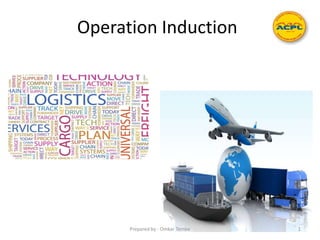 Operation Induction
1Prepared by - Omkar Tembe
 