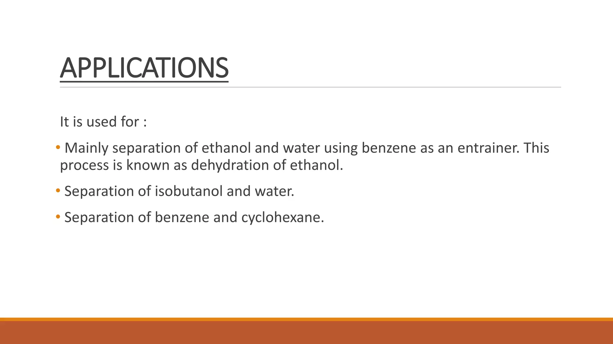 Azeotropic and Extractive Distillation | PPTX