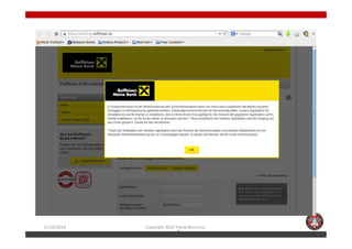 11/10/2014 Copyright 2014 Trend Micro Inc. 
2 
 